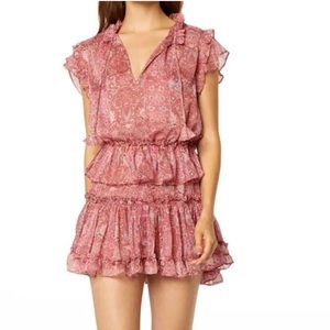 Misa Los Angeles Lillian Ruffle Dress
